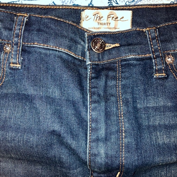 FREE PEOPLE Teagan Denim Mini Skirt - Picture 6 of 7